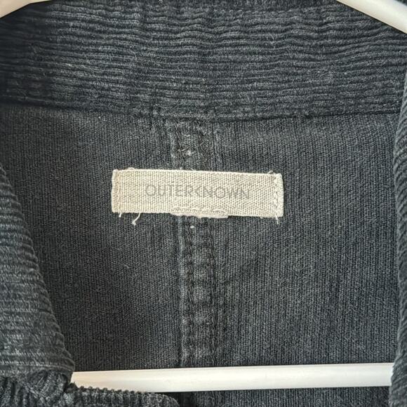 Outerknown Black Corduroy Jumpsuit‎ Size: M - Picture 5 of 12